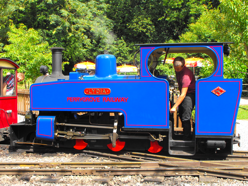 Lydia @ Perrygrove Railway - Aug. 2013