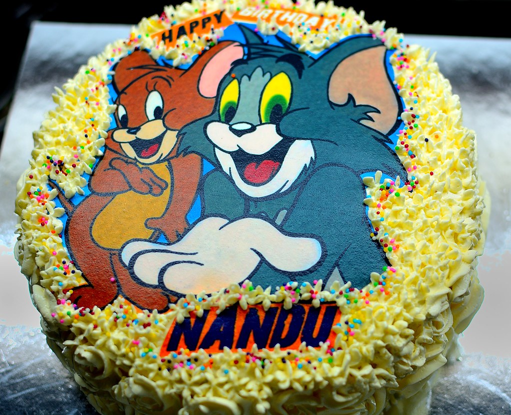 Tom & Jerry cake made by my wife | Aravind Balachandran | Flickr