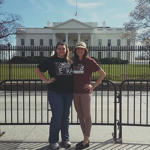 Going maroon at the White House