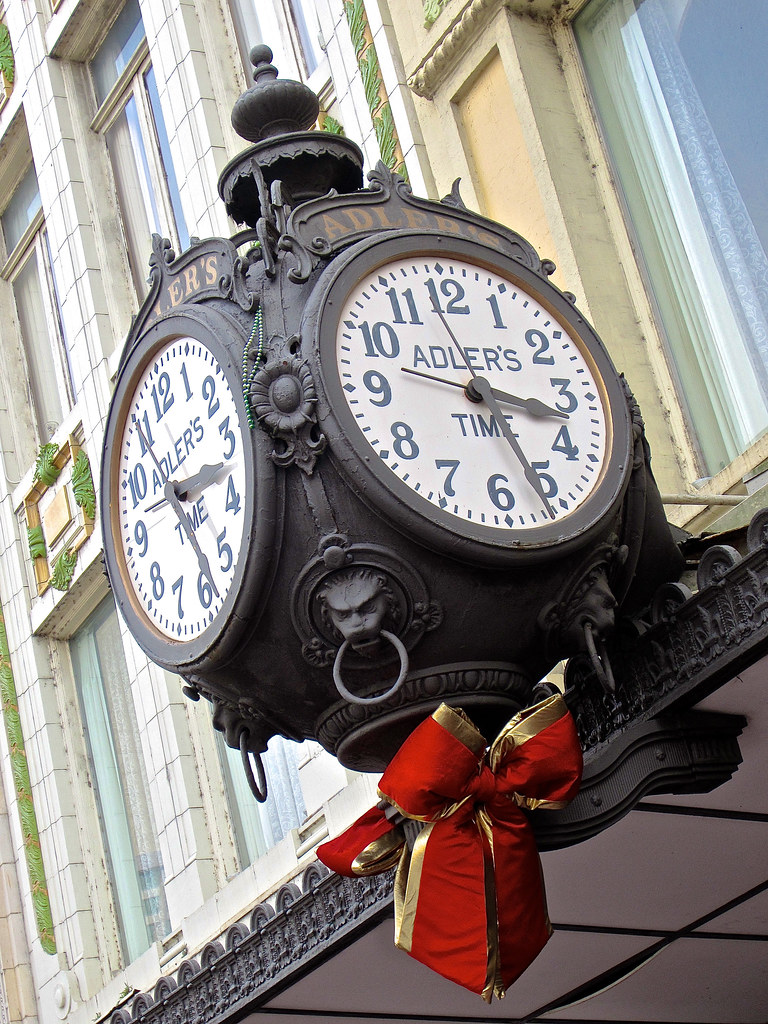 Adler's, New Orleans, LA | Clock outside of Coleman E. Adler… | Flickr