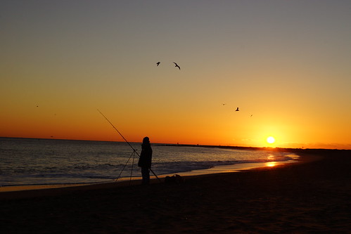 sunset cold beach water birds fisherman gulls jaywick sonyslta65v jaywicksunset