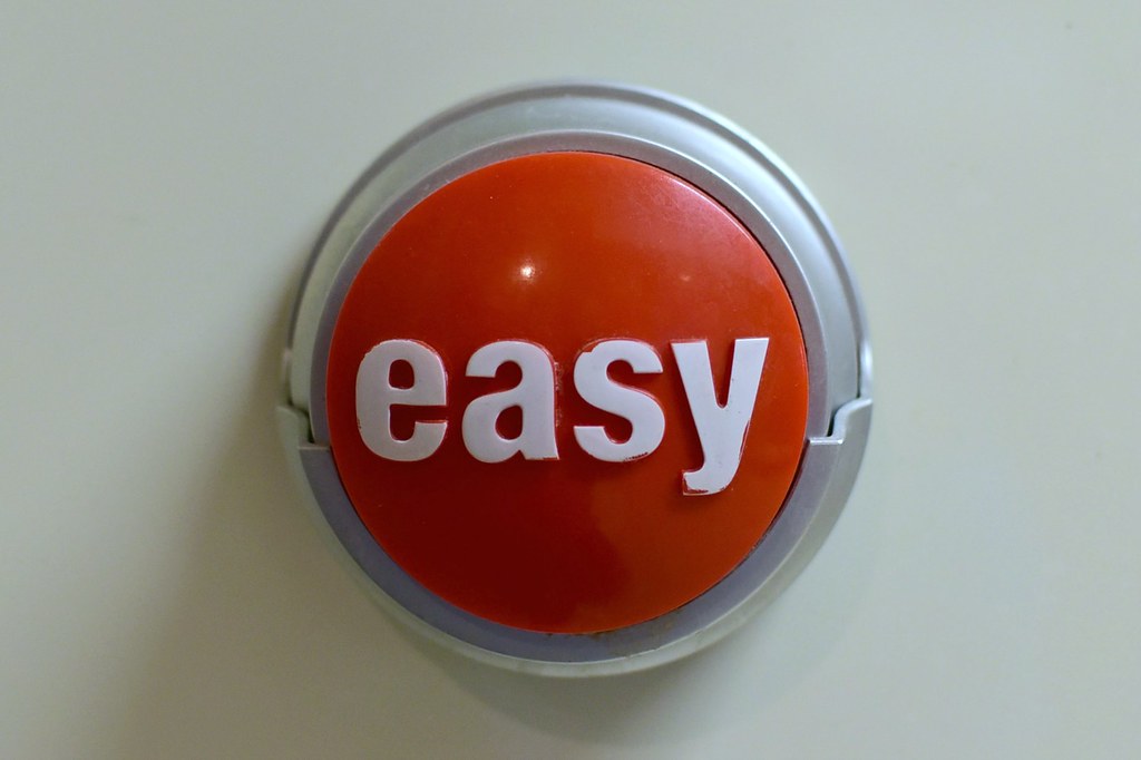 In Fifth Grade, my son had a teacher who kept a Staples Easy Button on her ...