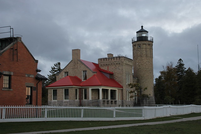 Old Mackinac Point Lighthouse (Mackinaw City, Michigan) - October 9, 2015