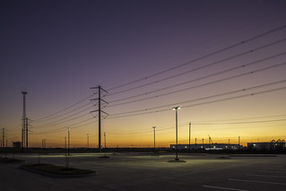 Power Line Sunset