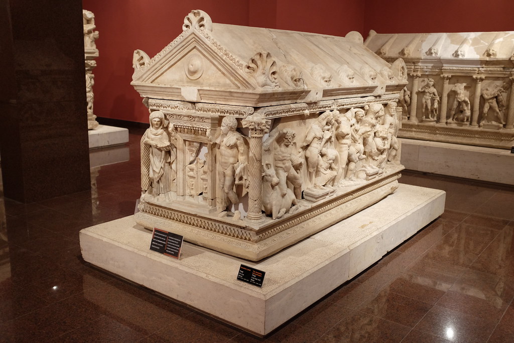 Heracles Sarcophagus in Antalya Museum