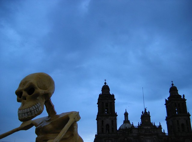Día de Muertos. Zocalo de La Ciudad de México