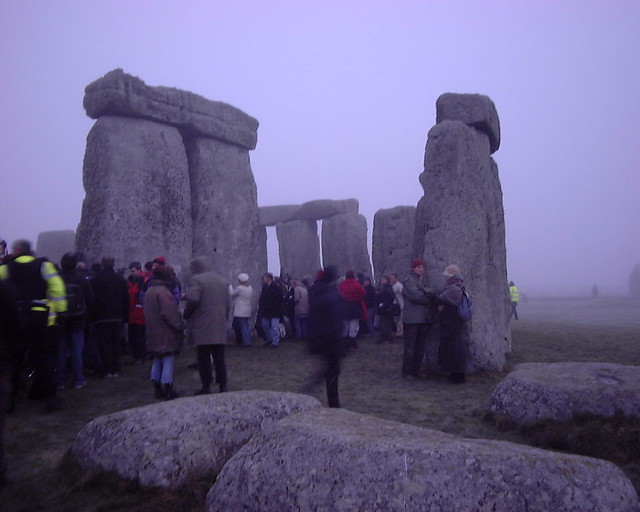 Early morning at the stones