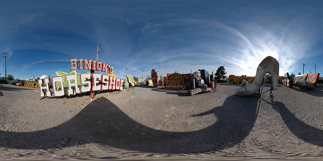 Neon Graveyard 3, Las Vegas, Nevada - 360°