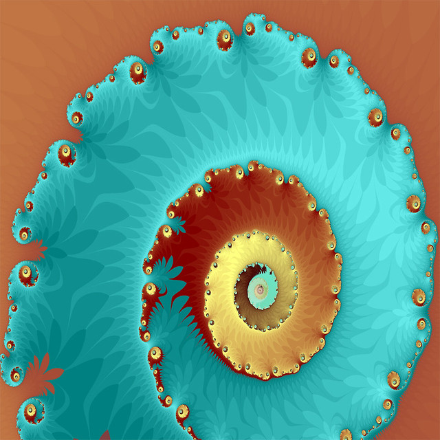 Spiral Turquoise