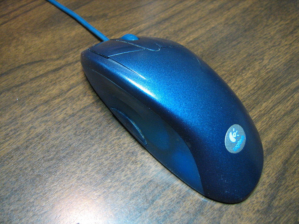 Logitech Mouseman | Old optical mouse. Excellent ergo… | Flickr