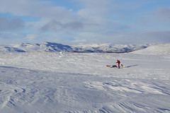 Skiing at Dagalifjell