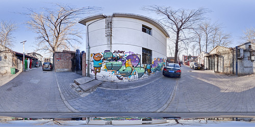 china streetart beijing virtualreality vr graffitiart equirectangular 360panorama dashanziartdistrict 798artzone googlecardboard iavrrc chaoyangdistrictofbeijing