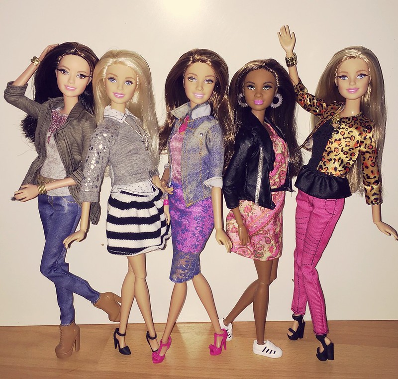 Dignified Retired dull The Gang😎💖 #barbie #doll #mattel #style #deluxe #fashion… | Flickr