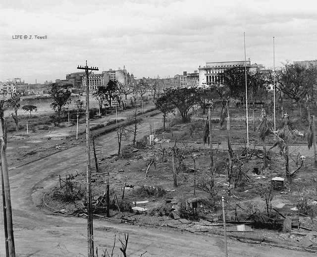 Ravages of war, Manila, Philippines, March 1945