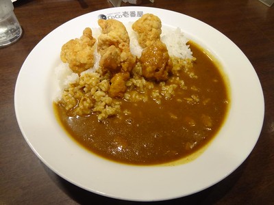 Fried Chicken Curry @CoCo-Ichibanya, Kamata, Tokyo