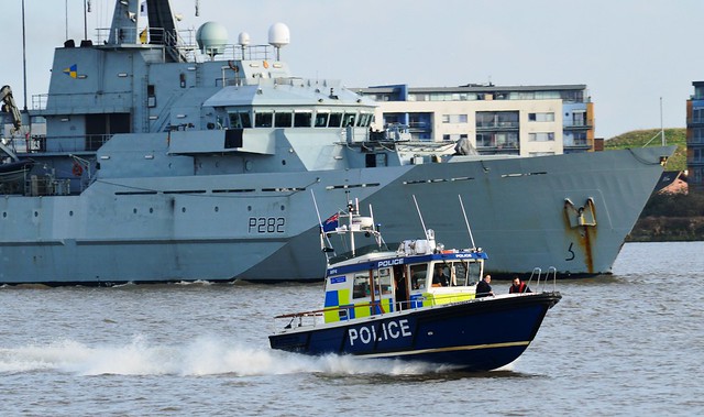 HMS Severn (9) @ Gallions Reach 24-01-16