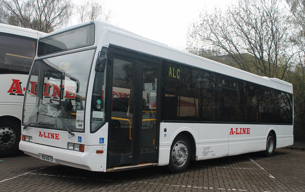 A-Line Coaches: KUI6575 Optare Excel