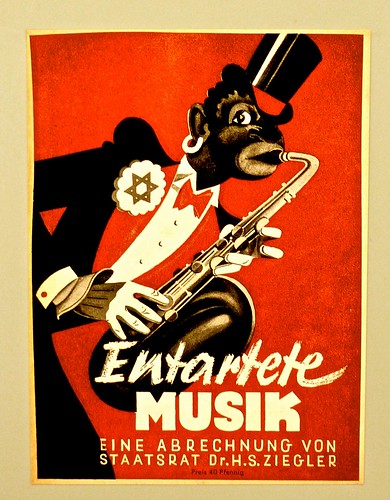 Degenerate Music Exhibition Program Cover 1938