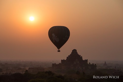silhouette sunrise balloons pagoda asia burma balloon silhouettes myanmar birma pagodas bagan birmanie birmania