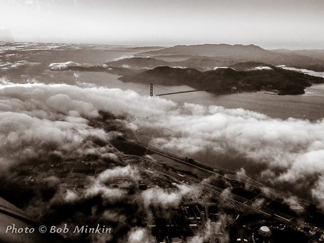 Cloudy Golden Gate