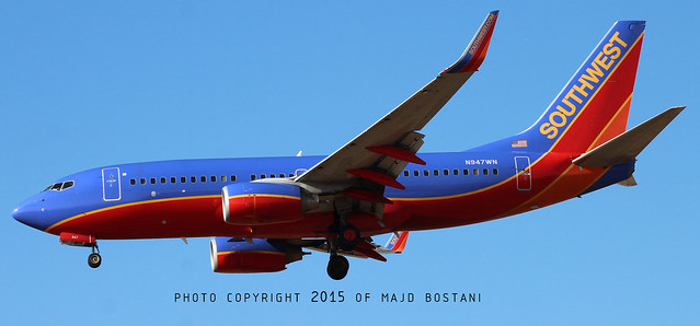 2010 Boeing 737-700W - N947WN - Southwest Airlines - KPHL on 3/9/2015