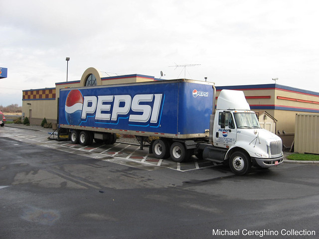 Pepsi-Cola International 8600 daycab belonging to 