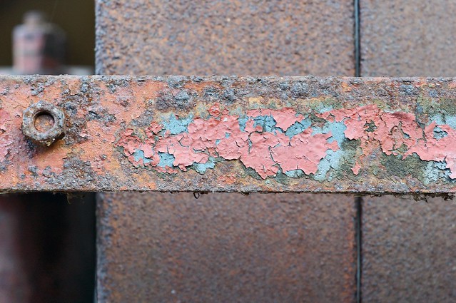 Rusty part of Saline Pump / Rostiges Detail einer Salinenpumpe