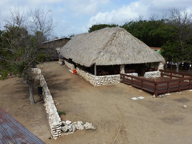 Main building Curacao Ostrich Farm