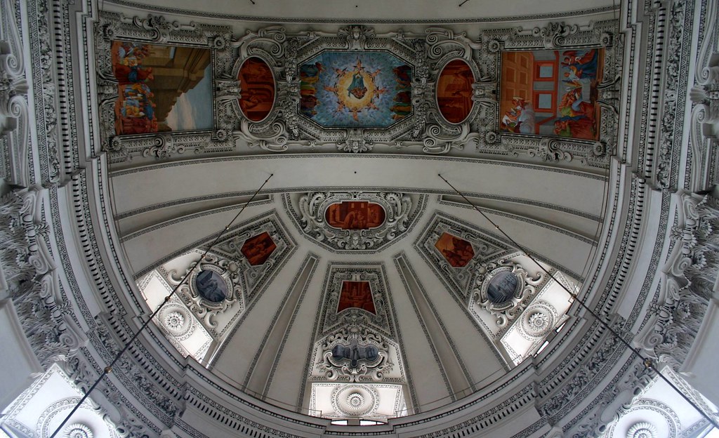 Dome in Salzburg Cathedral, Austria