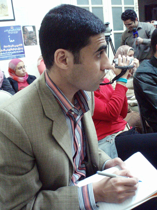 Blogger and Journalist Abdel Moneim Mahmoud