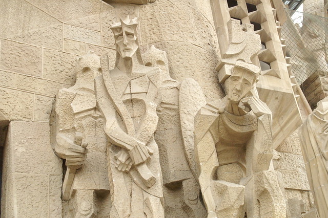 Detail from the Passion Facade