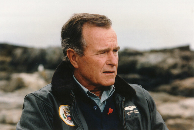 Bomber Jacket - George H W Bush