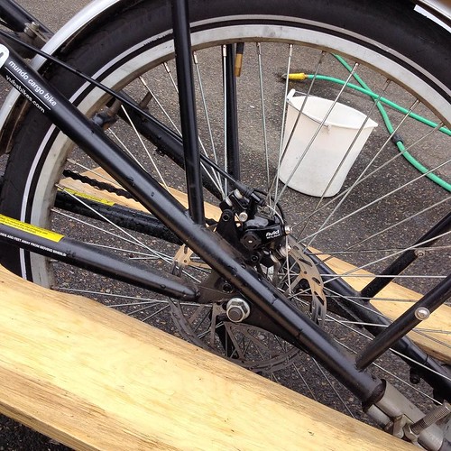 Doing some #SpringCleaning. #wecaterpdx | by PortlandPedalPower