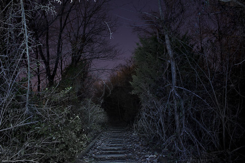 county new 6 night dark long exposure jan january tracks nj tunnel creepy jersey flashlight 365 53 lambertville 2015 hunterdon 1616 6116 project365 36553