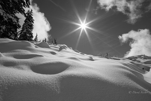 winter usa snow washington sunburst northcascades