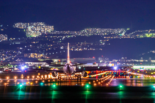 nightphotography airplane landscape nightscape nightshot jp 日本 nightview 夜景 2016 nightimage 伊丹空港 大阪空港 大阪府