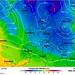 Předpověď teploty ve výšce cca 1 500 m n. m. pro 19. 1. podle modelu GFS z 16. 1., foto: Wetteronline.de