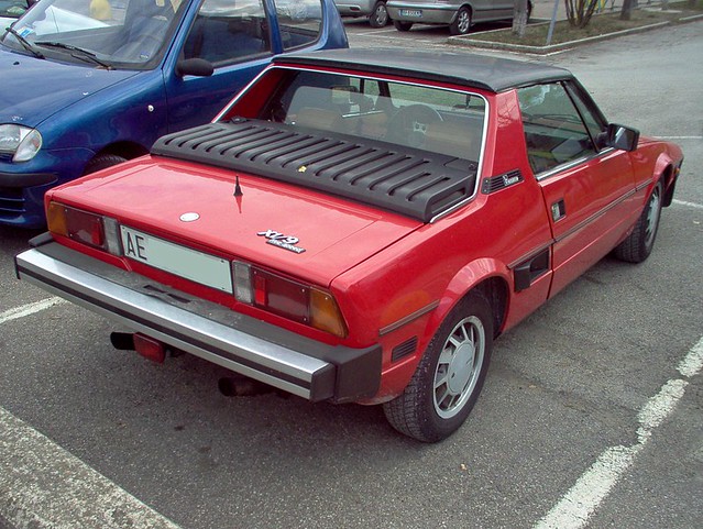 Fiat X 1/9 Five Speed - 1982
