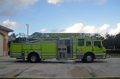 Palm Beach Gardens Fire Rescue Ladder 65 | Palm Beach Garden… | Flickr