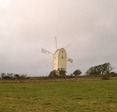 New year, new sails, FIVE count 'em! (Wind) Mill near Kingston, South Downs