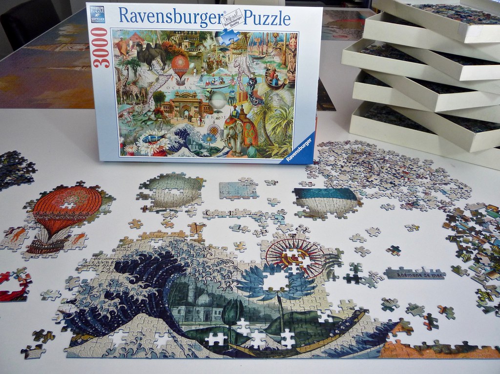 Oceania: Finchley Paper Arts. Ravensburger puzzle 3000 pie…