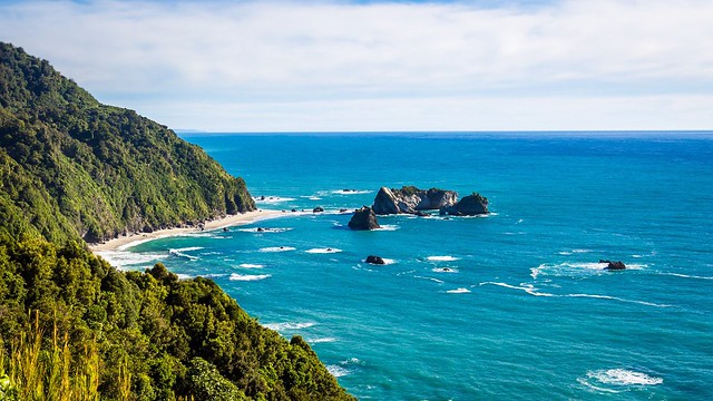 Knights Point Lookout, Haast, New Zealand