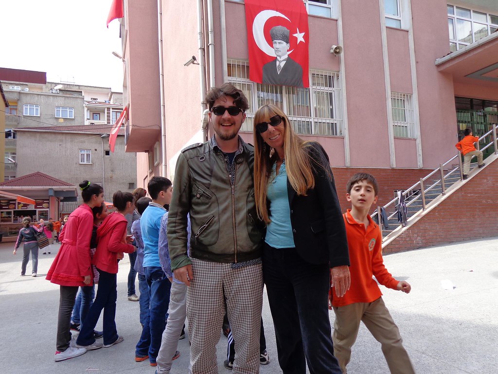 The Other Tour Istanbul 2014 - Visiting schools with Ricki