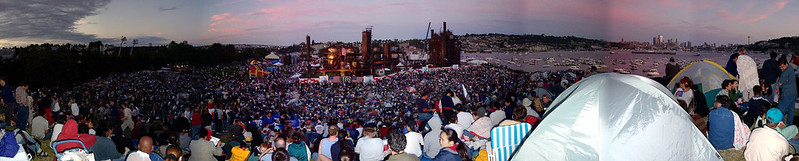 4th of July 2001, Gas Works Park, Seattle, WA