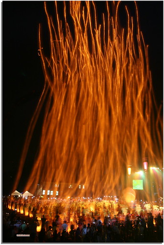 2007/3/4 Pingsi Sky Lantern Festival by HW.Wang