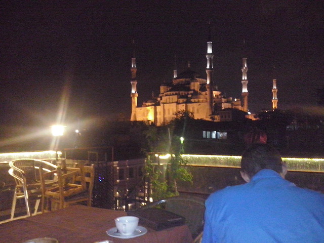 Retratando la Mezquita Azul, Estambul, Turquía