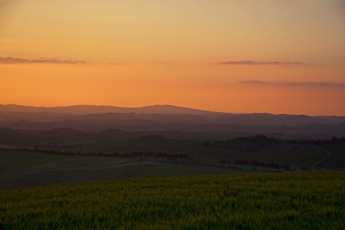 sunset italy landscape nikon italia tramonto hills tuscany siena toscana rollinghills paesaggio colline cretesenesi asciano campagnatoscana d7100 nikon1685 nikond7100