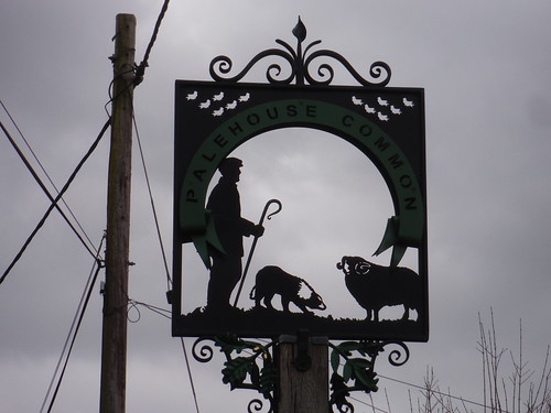 Palehouse Common village sign SWC Walk 262 Uckfield to Buxted 