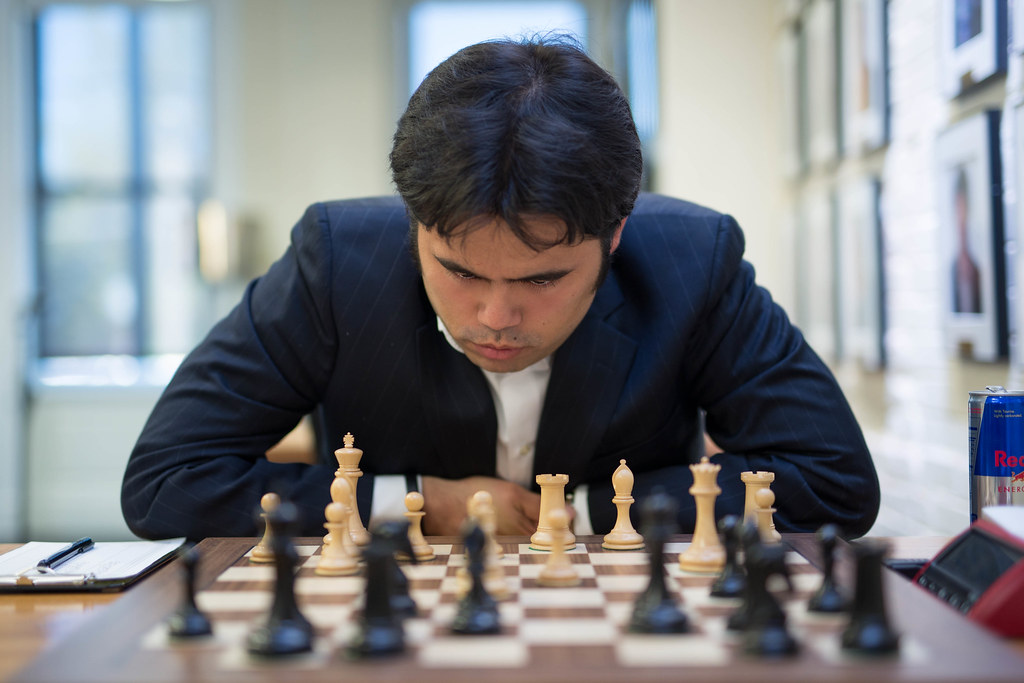 St. Louis, Missouri, USA. 02nd Aug, 2017. GM HIKARU NAKAMURA during play on  day one of the annual Sinquefield Cup at the Chess Club and Scholastic  Center of St. Louis. Ten of