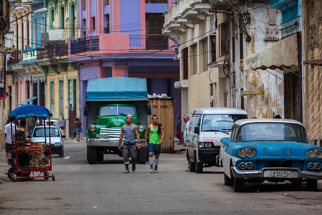 Strolling On The Streets Of Havana